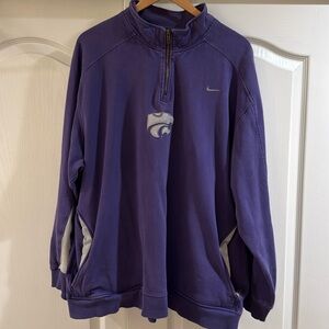 Nike Kansas State quarter zip, men’s size 2XL